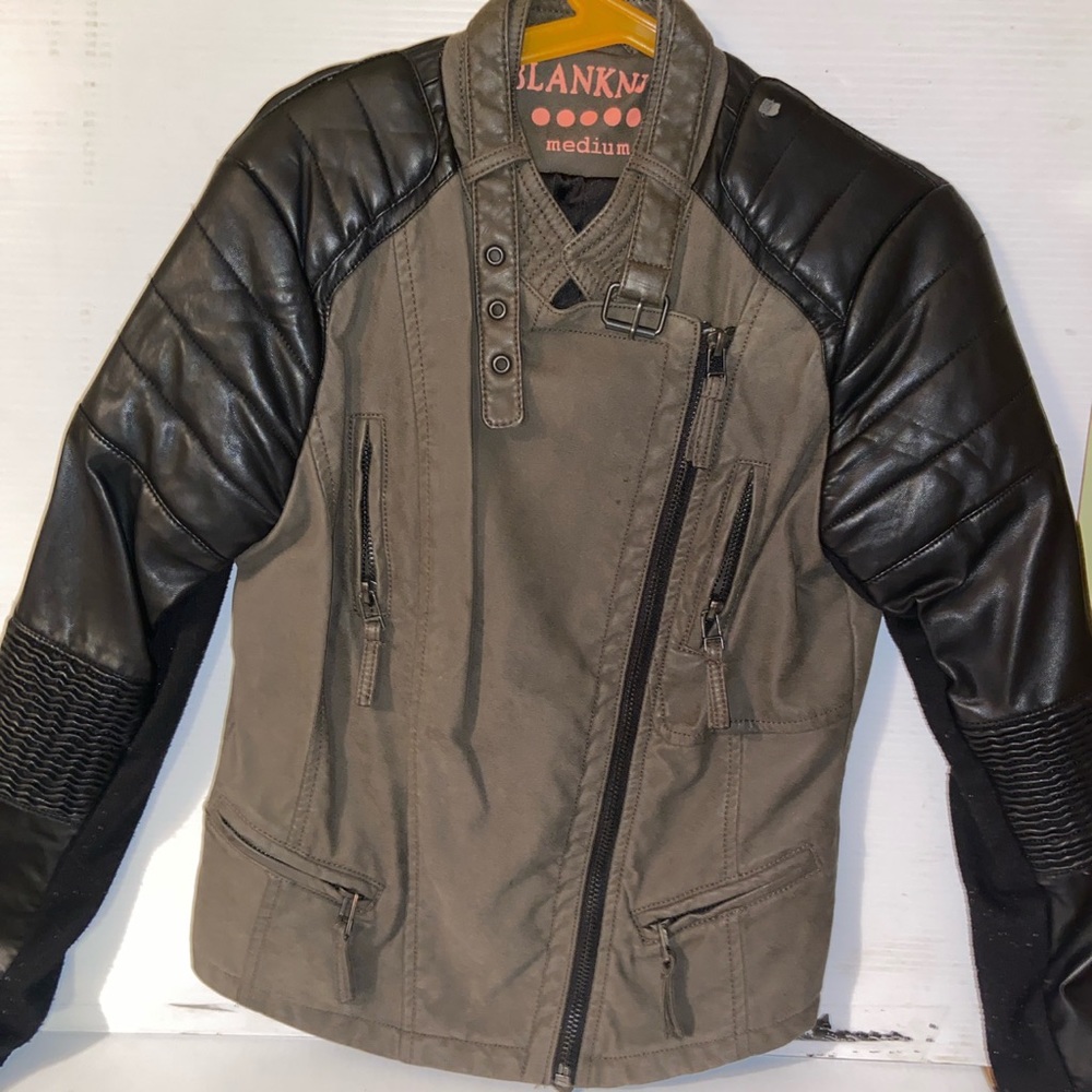 Blank NYC faux Leather Jacket